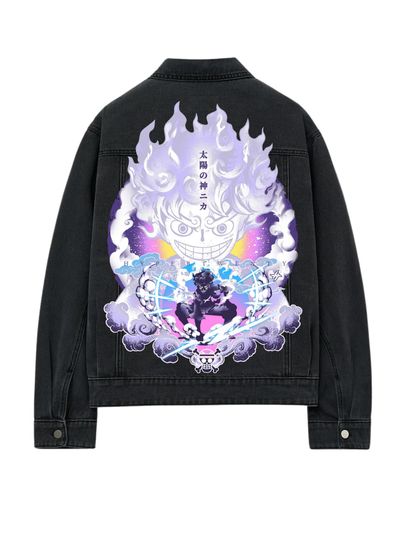 Anime Denim Jacket: Custom Personalized Clothing, Gift for Disney Fans