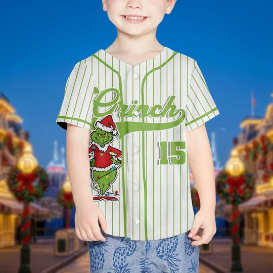 Custom funny character Christmas Jersey: Personalized Grin Tee