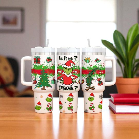 Disney Christmas Grin Tumbler 40oz, Christmas Gift