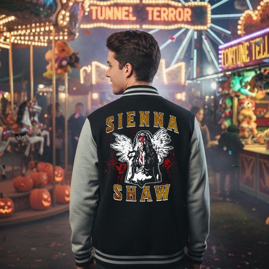 Sienna Terrifier 2 Varisty Jacket - Art the Clown - Licensed Jacket