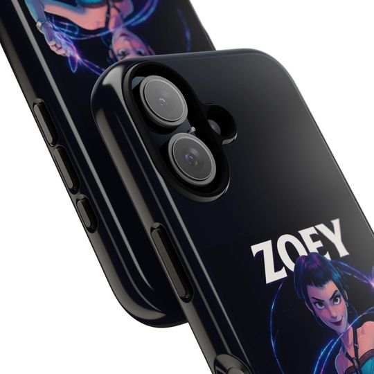 K-Pop Demon Hunter Phone Case, kpop Lovers Zoey Design