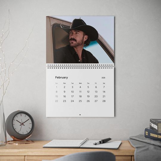 Riley Green Standard Wall Calendar (2026)