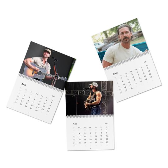 Riley Green Standard Wall Calendar (2026)