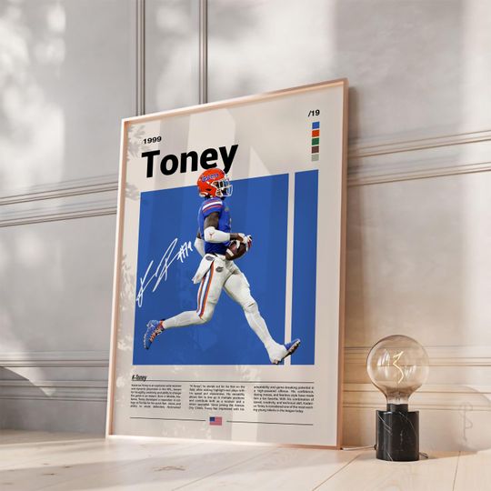 Kadarius Toney Chiefs Football Wall Poster