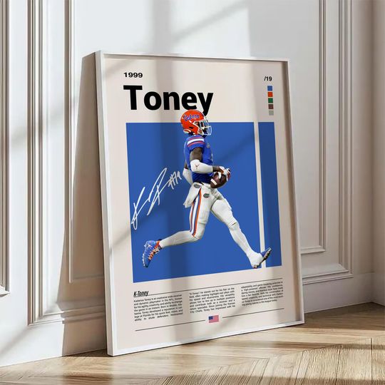 Kadarius Toney Chiefs Football Wall Poster