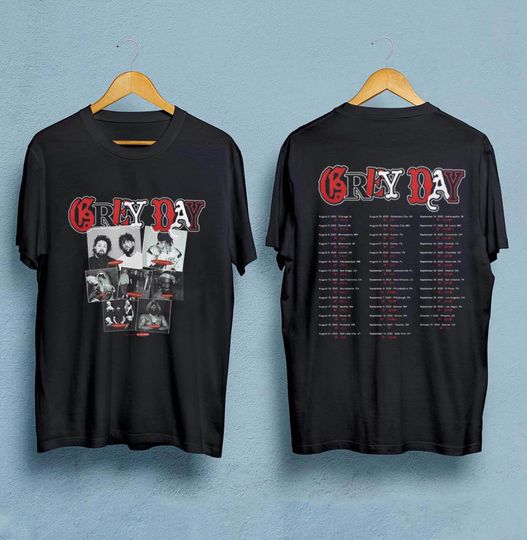 Grey Day Tour 2022 Suicideboys Merch, Grey Day Tour T-shirt