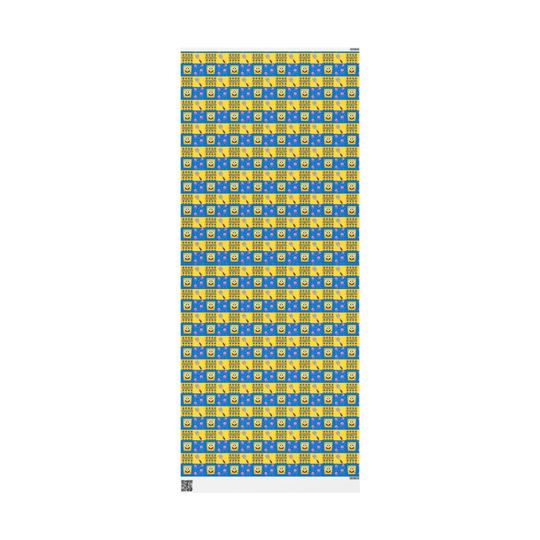 SpongeBob Wrapping Paper: Fun Birthday Gift Wrap for Kids