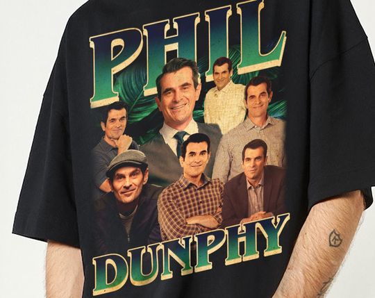 Phil Dunphy Vintage T Shirt, Phil Dunphy Modern Family Graphic Tees