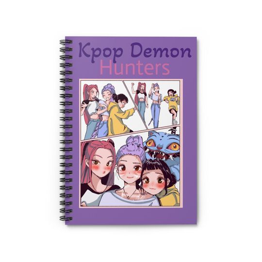K-Pop Demon Hunters Notebook,huntrix - Creative Writing