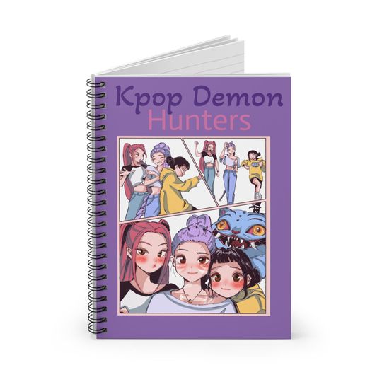 K-Pop Demon Hunters Notebook,huntrix - Creative Writing