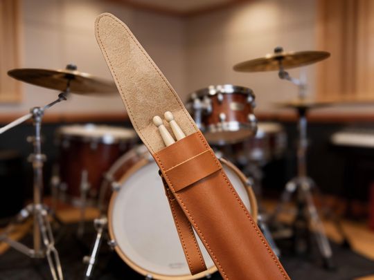 Personalized Leather Drumstick Case,Engraved 5A Drum Sticks,Gift for Musician,Custom Gift for Drummer