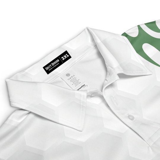 Personalized St. Patrick's Day Golf Polo for Men and Women - Custom Name Shamrock Team Shirt