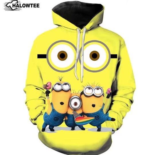 3D Hoodie Minion