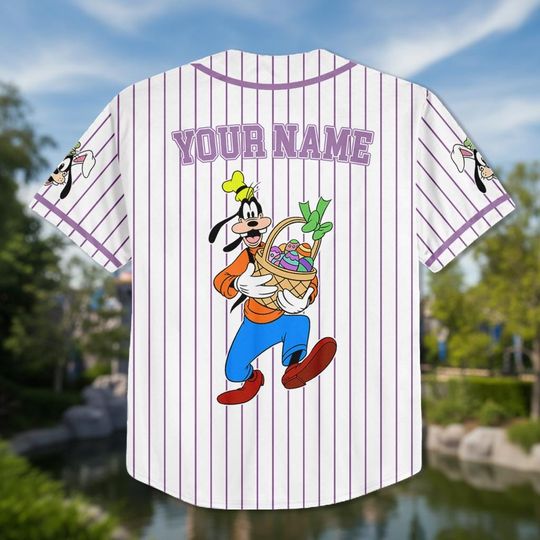 Personalized Mouse Mouse Baseball Kid Adult Jersey, Goofy Shirt, Easter Gift