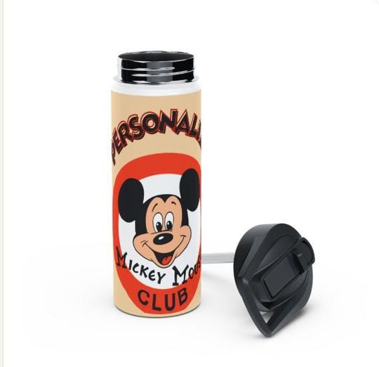 the mickey mouse Stainless Steel Water Bottles Standard Lid