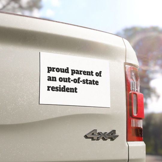 Out of State Car Magnet