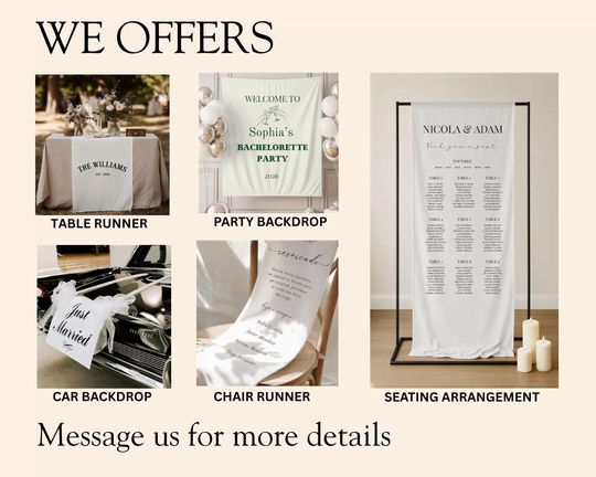 Custom Fabric Wedding Welcome Sign  Modern Polycanvas Wedding Sign  Wedding Banner  Personalised Wedding Decor  Engagement Party Sign