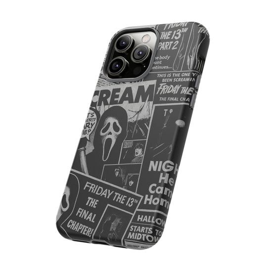 Horror Movie Enjoyer Phone Case Halloween Scary Scream Terrifier iPhone