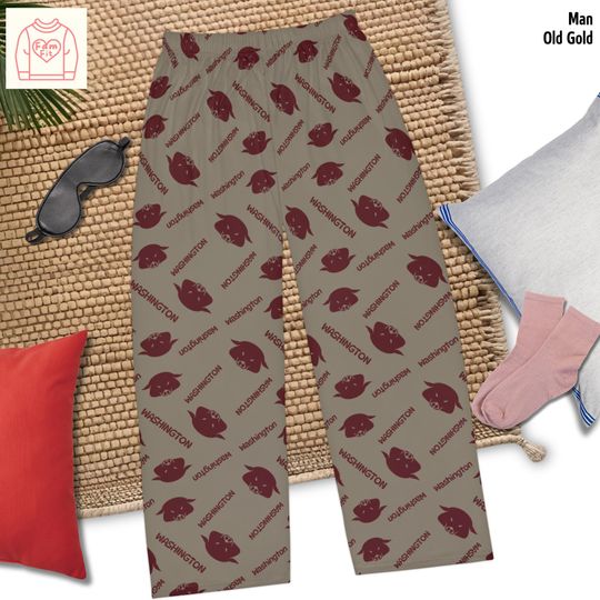 Washington Pattern Women's Pajama Pants