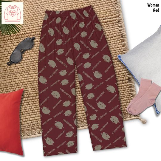 Washington Pattern Women's Pajama Pants