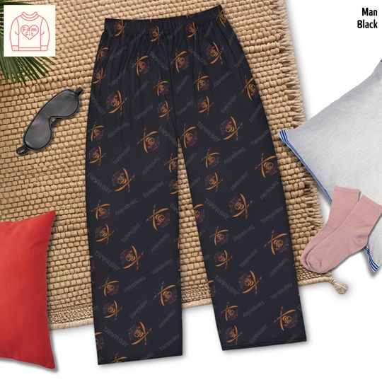 Tampa Bay Pattern Pajama Pants for Women