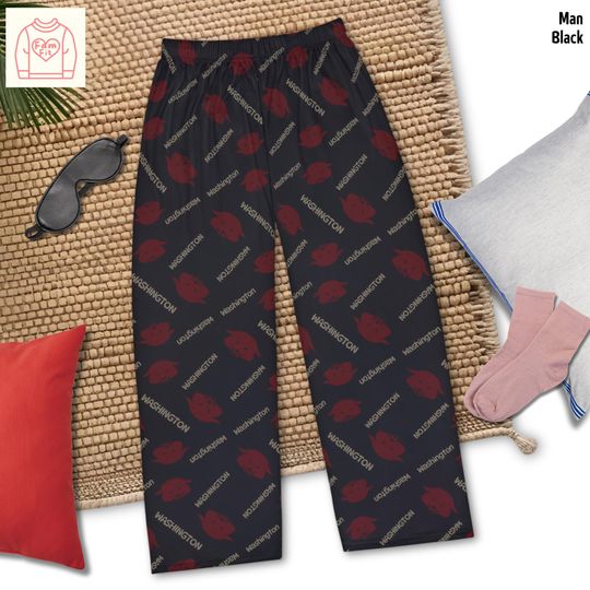 Washington Pattern Women's Pajama Pants