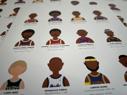 NBA Legends Art Print