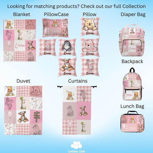 Personalized Pooh Lunch Bag