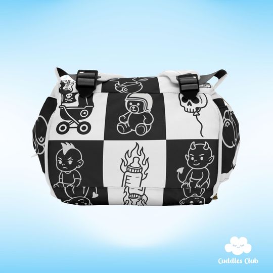 Personalized Rock Music Diaper Backpack