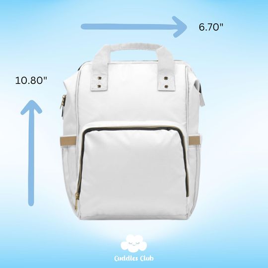 Personalized  Winnie The Pooh Diaper Backpack