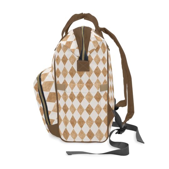 Personalized Vintage Circus Diaper Bag