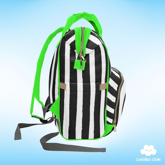 Personalized Goth Diaper Backpack