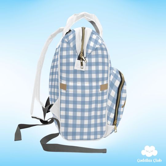 Personalized Golf Teddy Bear Diaper Backpack
