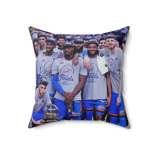 Oklahoma City Championship Pillow: Double-Sided Home Bedroom Decor