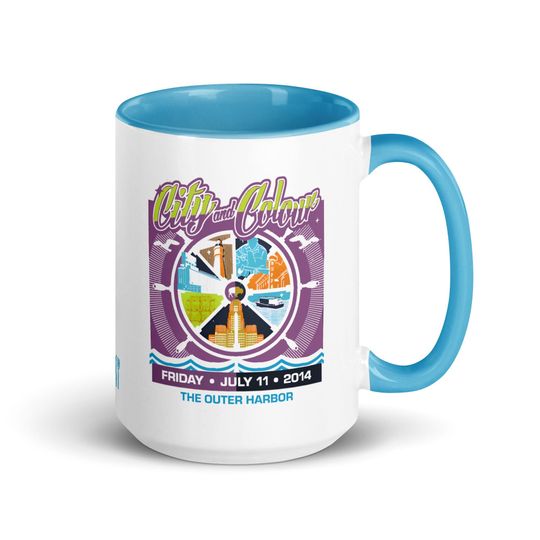 City and Colour - Buffalo Outer Harbor 2014 Setlist Mug