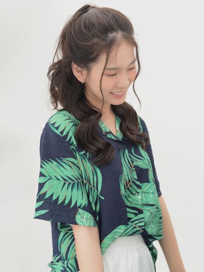 Family Hawaiian Oversized Shirts