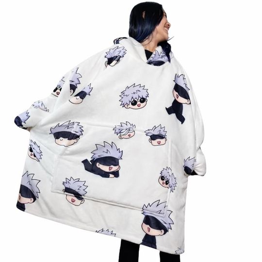Gojo Blanket Hoodie for Adults and Kids | Olm Toys