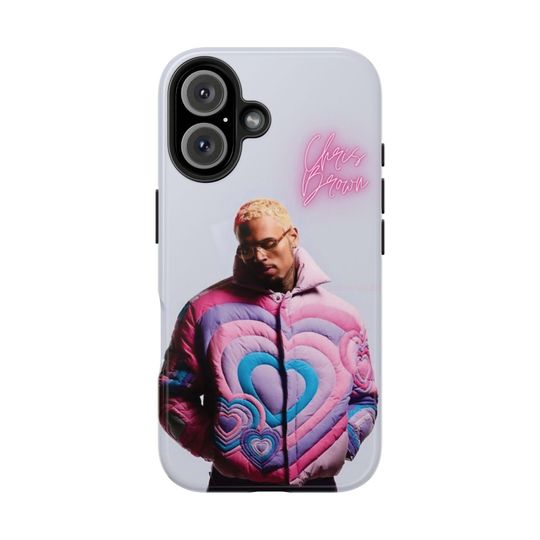 Chris Brown Heart Phone Case