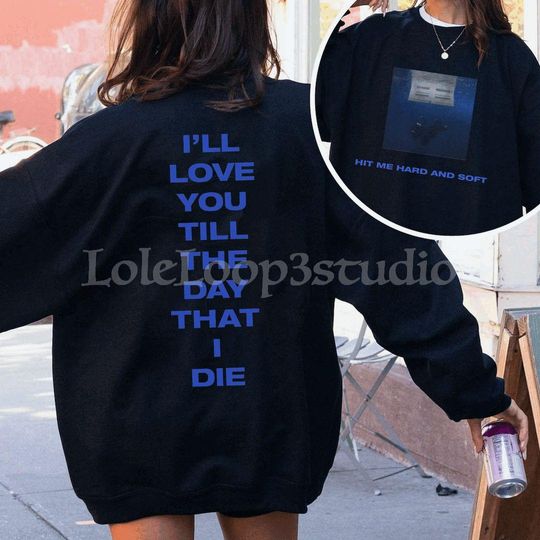 Billie Eilish Tour Double Sided Sweatshirt