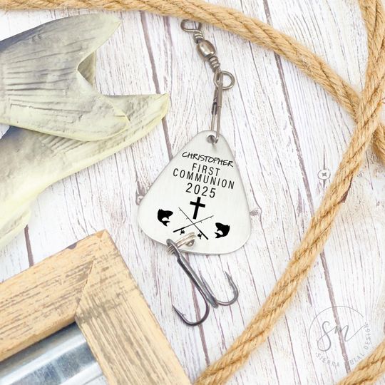 First Communion Gift for Boy from Grandparents 1st Communion Gift Boy Gift First Holy Communion Gift For Boy First Communion Gift Lure