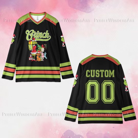 Personalized Grin Hockey Jersey