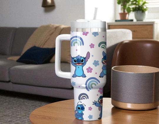 Personalized Blue Alien Tumbler