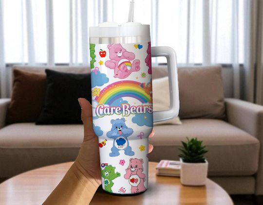 Custom 40oz Bear Sublimation Tumblers
