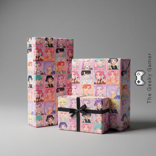 Kpop Anime Wrapping Paper
