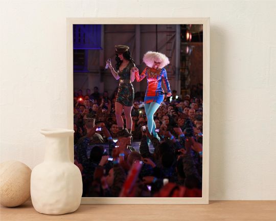 Katy Perry & Nicki Minaj Concert Poster