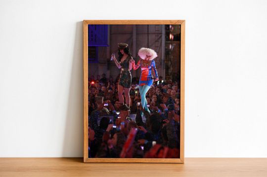 Katy Perry & Nicki Minaj Concert Poster
