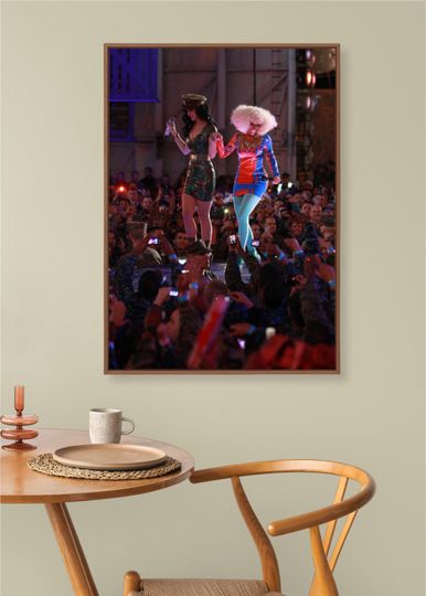 Katy Perry & Nicki Minaj Concert Poster