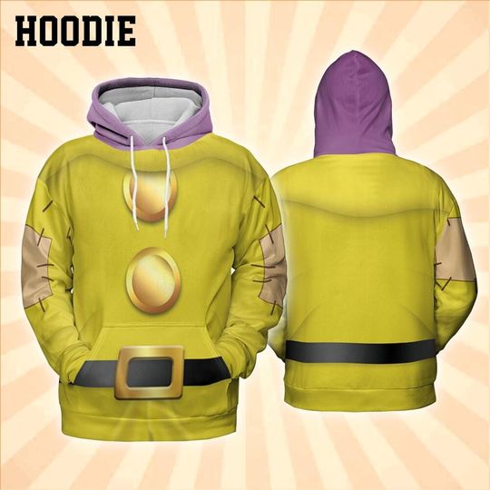 Cosplay Dopey, Snow White and the Seven Dwarfs Shirt