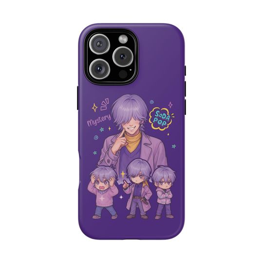 Mystery Saja Phone Case, Sajaboys Kpop Demon Hunters Huntrix Phone Case