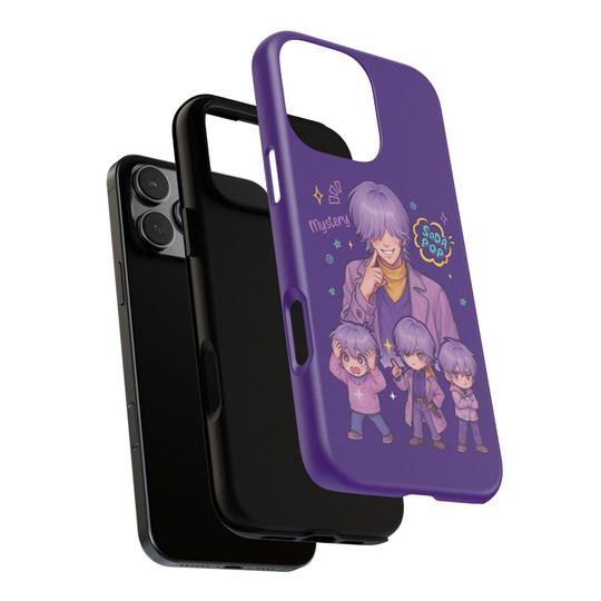 Mystery Saja Phone Case, Sajaboys Kpop Demon Hunters Huntrix Phone Case
